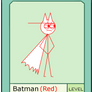 Batman (red) pow card