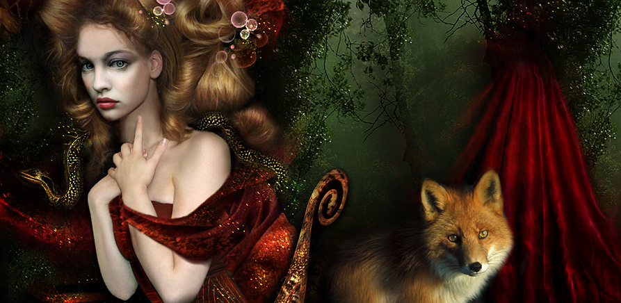 Lady And The Fox