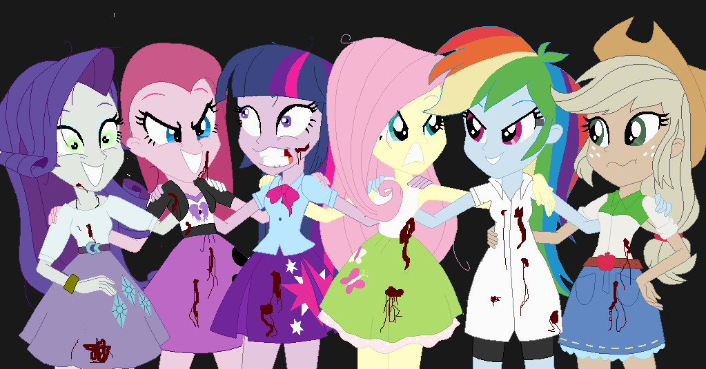 Mlp Speedpaint Mane 6 Elements Of Insanity 1 3.