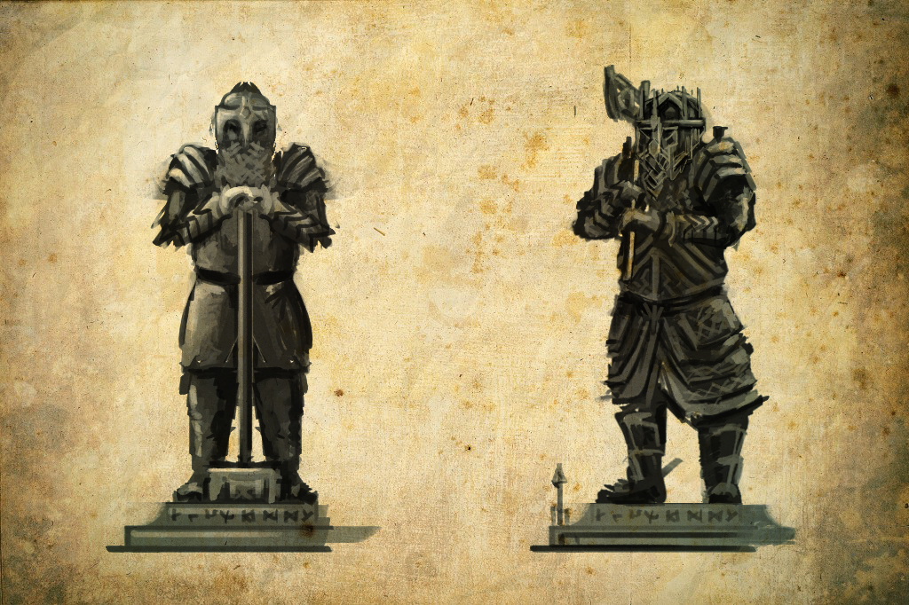 Forodren Auth: Dwarven Statues 1