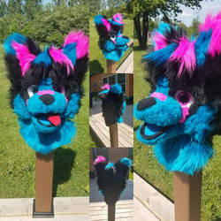 Fursuit Progress Pt3-Casey