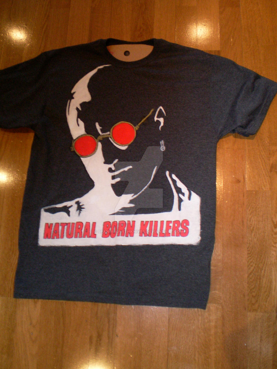 Natural Born Killers shirt negative