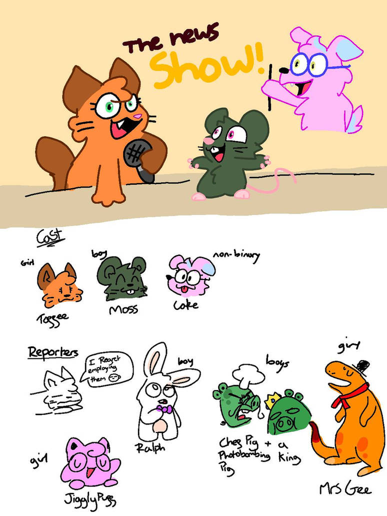 The News Show! by Inkwolf143 on DeviantArt