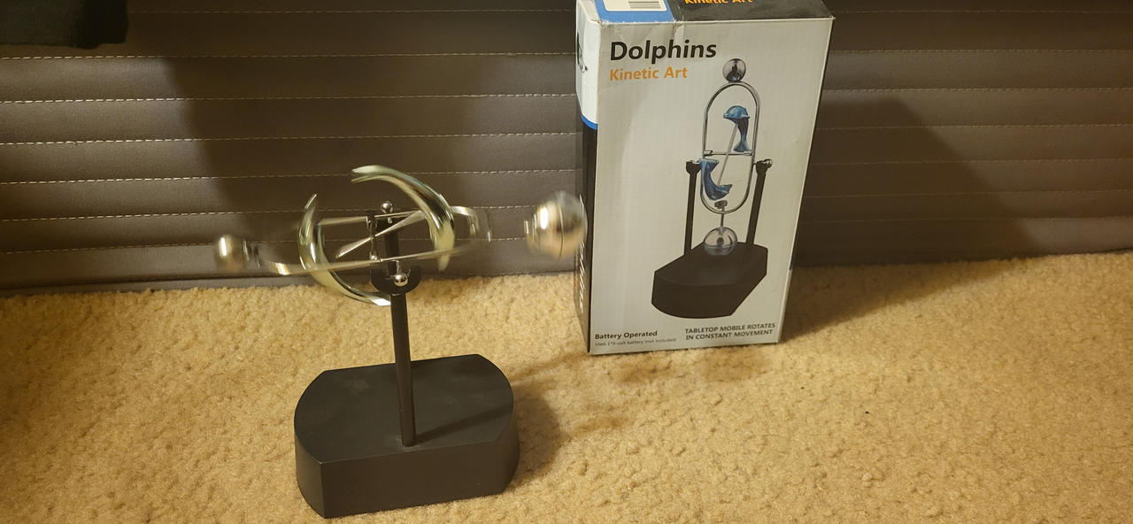 Mini dolphin kinetic art by ScienceGeek by Lojored on DeviantArt