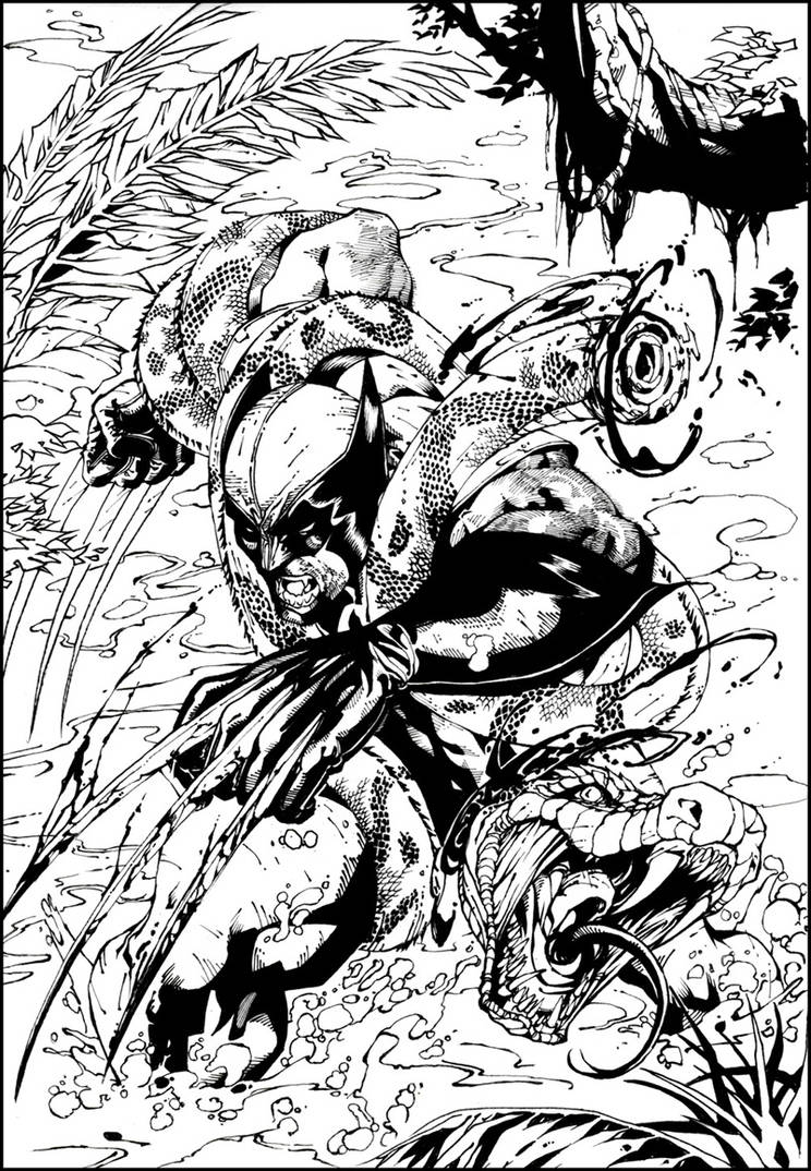 Wolverine Inked by RapidBlade on DeviantArt