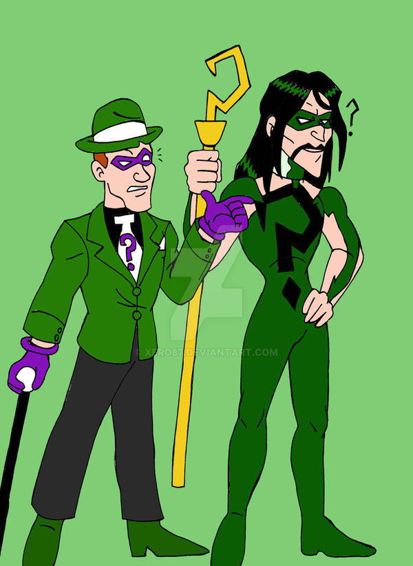 TAS Riddler meets TB Riddler by xero87 on DeviantArt