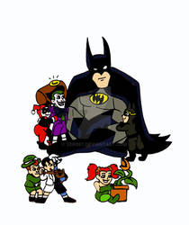 Batman, the babysitter :P by xero87