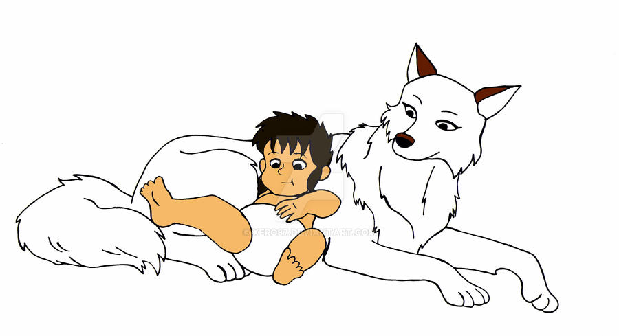 Shonen Mowgli: Luri And The Mencub By Xero87 On Deviantart
