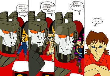 TF: Starscream and 'Fangirls' by xero87