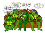 TMNT: the Turtles reaction to Megan Fox as April