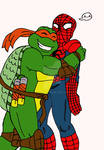 TMNT: Mikey and Spidey