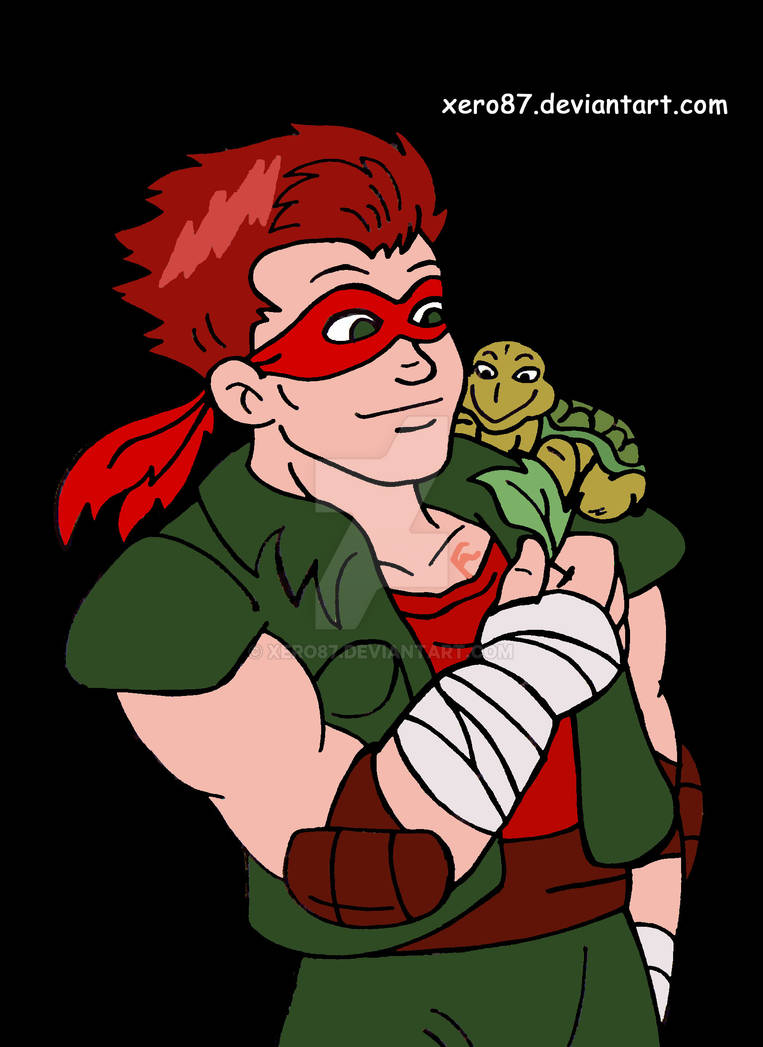 Tmnt Rise Ralph Humanized TMNT: Human for one day: Raphael by xero87 on DeviantArt
