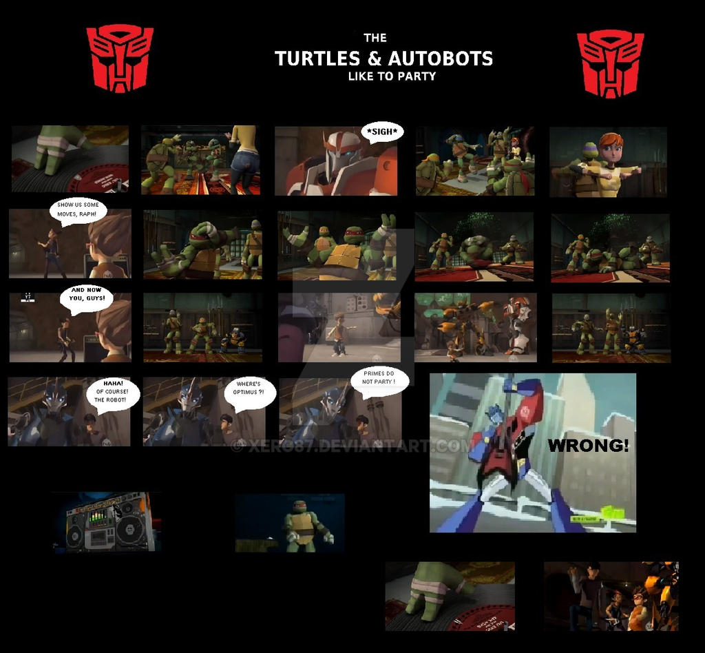 TMNT TFP: We like to Party