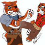 TMNT vs KFP: Tigress Vs Tigerclaw