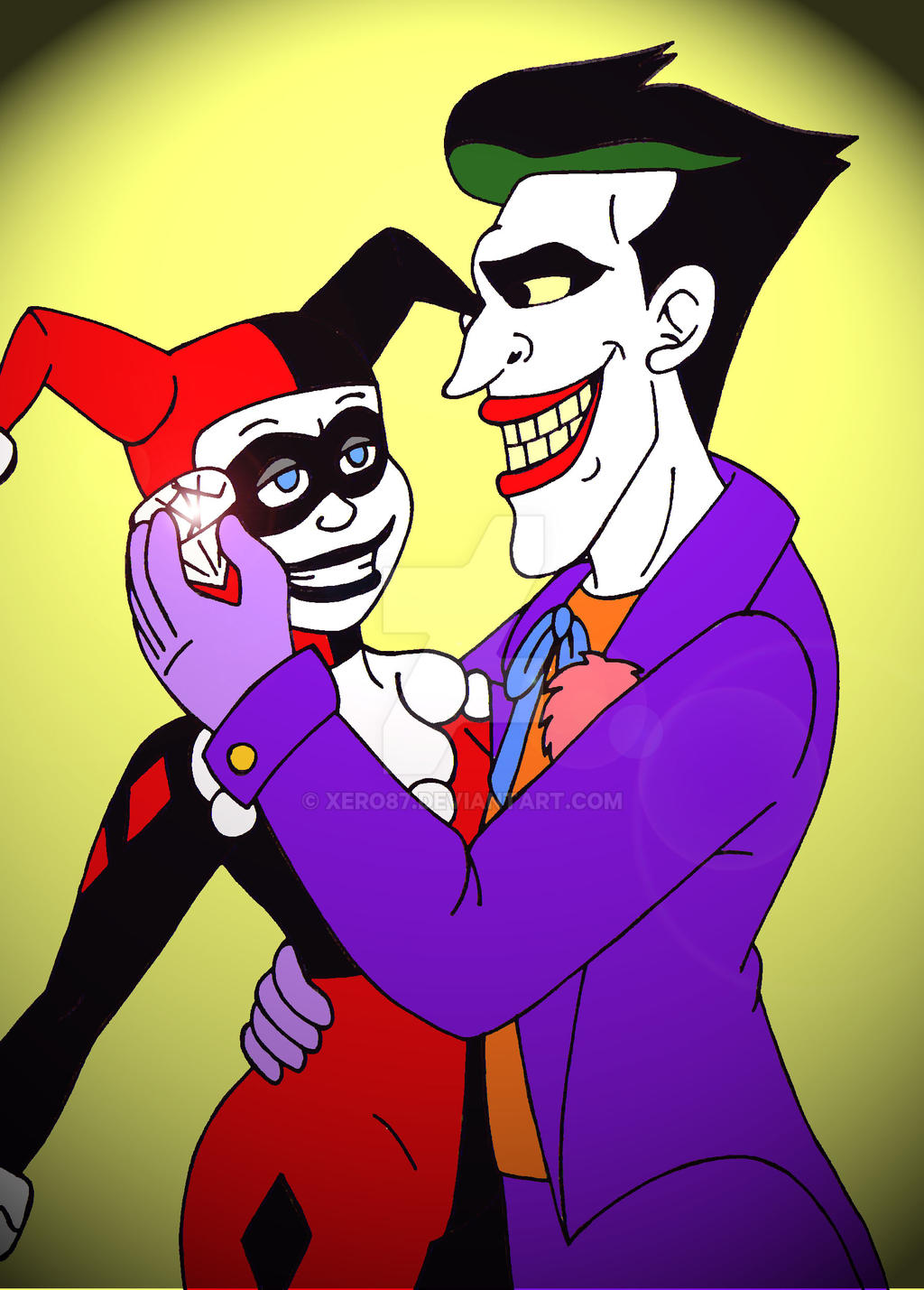 Joker and Harley: Like a Diamond by xero87 on DeviantArt