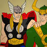 Hulk VS: Thor and Loki