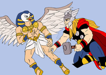 Thor and Horus