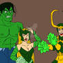 Loki controls the Hulk