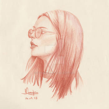Colored Pencil Portrait
