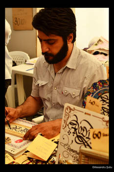 Turk Calligraphy Writer