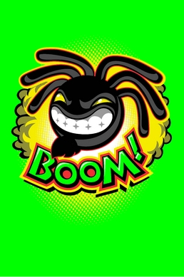 Kofi Kingston Boom Logo