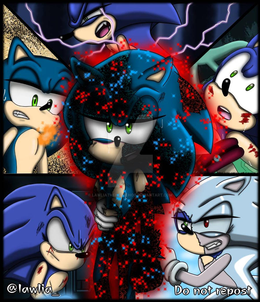 Dark Sonic by SonicPrimeInfinitus on DeviantArt