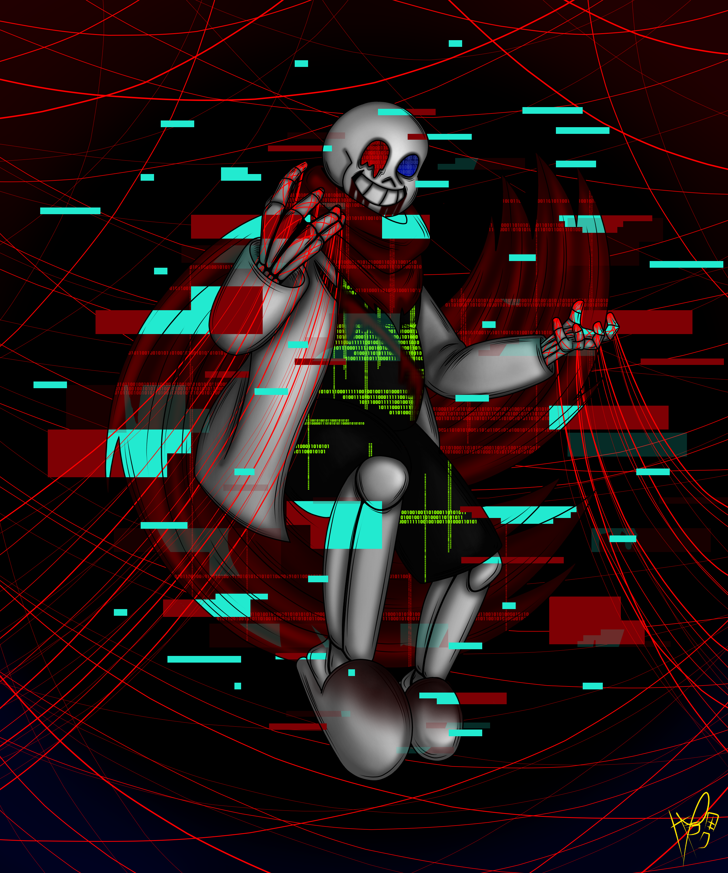 Fatal Error Deviantart Fatal Error Sans by LawliaArt on DeviantArt