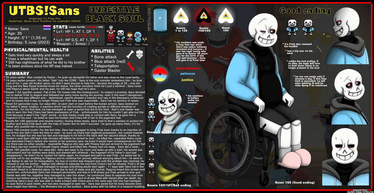 Sans Reference Model UTBS!Sans (Good Ending) - REFERENCE by LawliaArt on DeviantArt