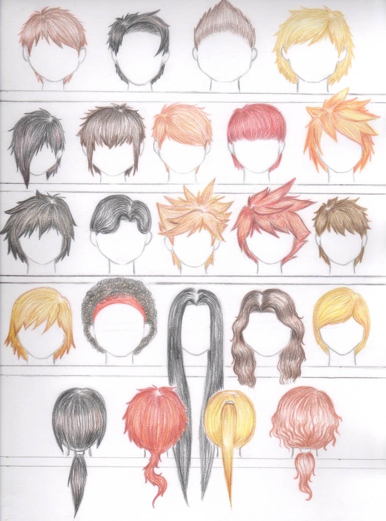 Natural Hair Color Hairstyles: Male Version by errisirr   e 