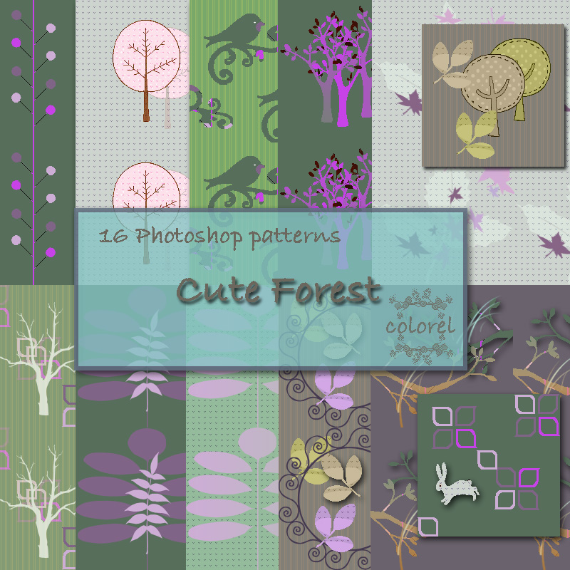 Cute forest