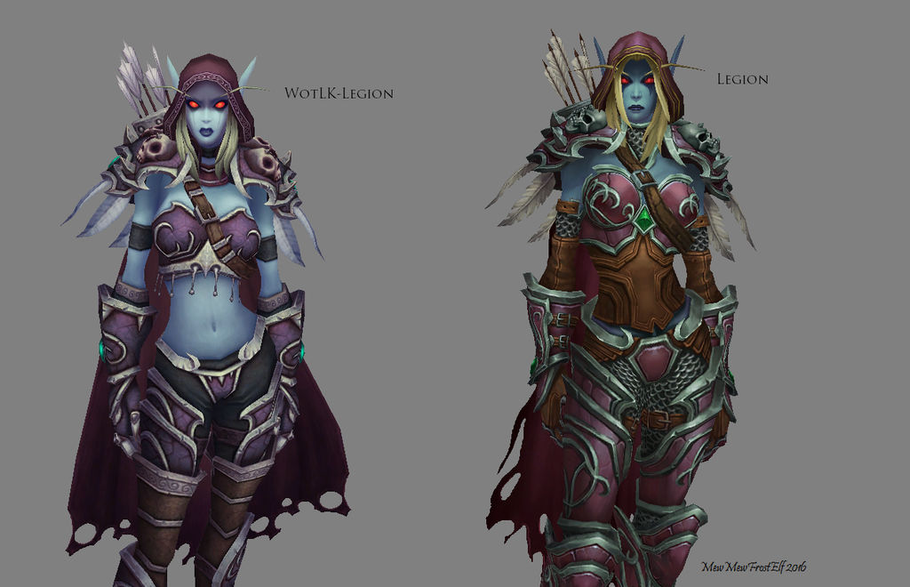 Sylvanas ranger Heroes of the Storm by FirstKeeper on DeviantArt