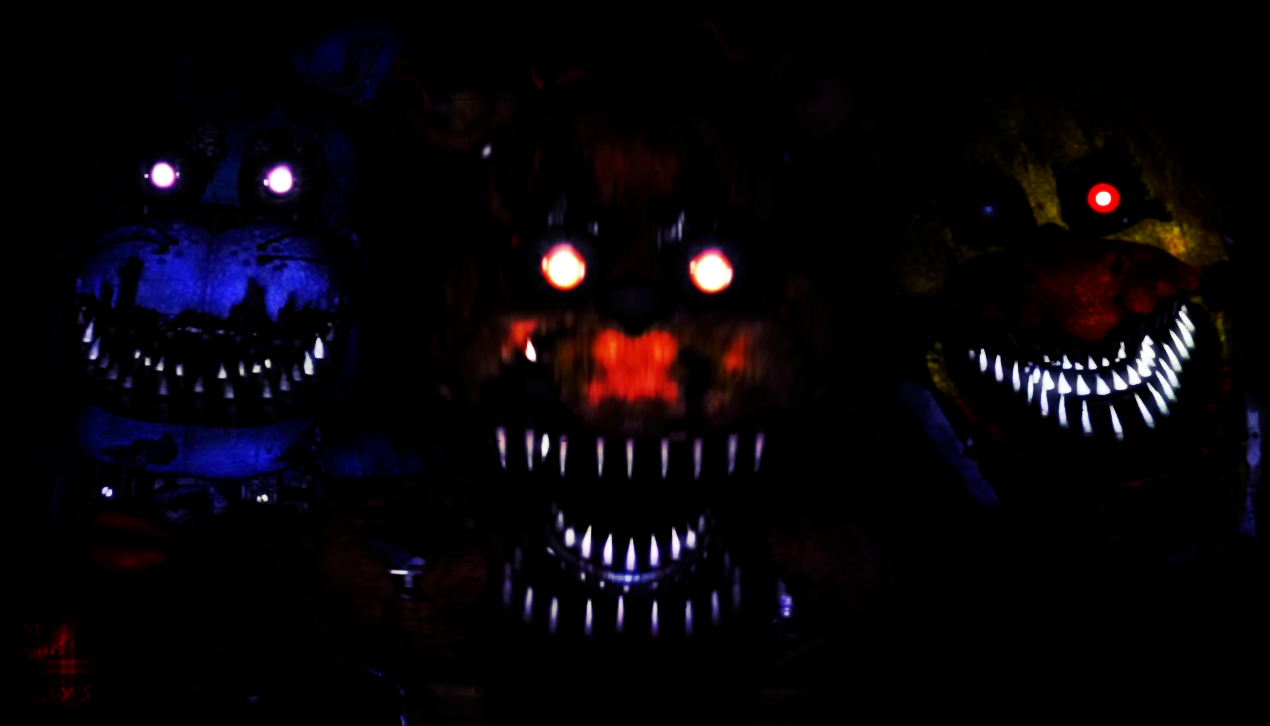 FNAF 4 Nightmare Wallpapers - Wallpaper Cave