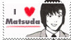 I Love Matsuda .stamp by flatpop-chan