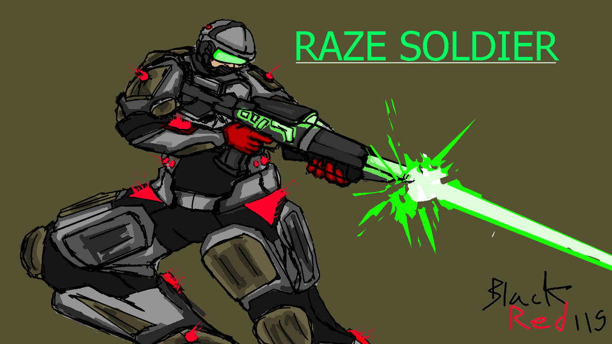 Raze 2 flash game fanart by BLACKRED119 on DeviantArt