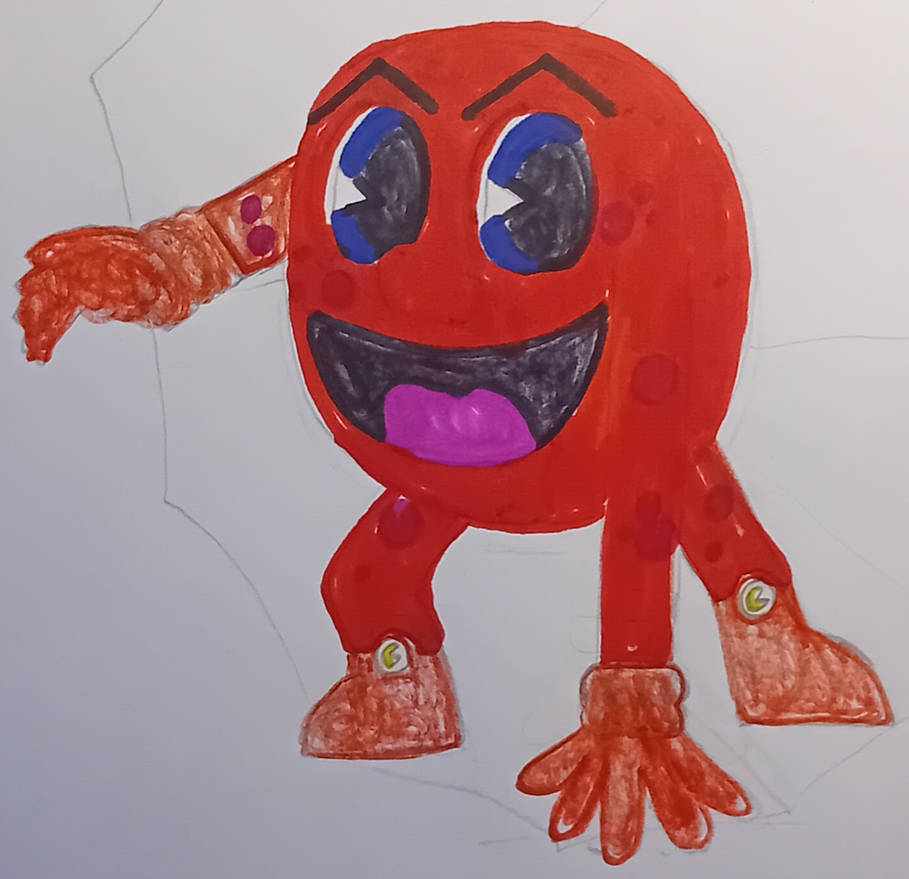 Spider Pacman Pacman Spider Feet Chuck Chicken by pacmanpack on DeviantArt