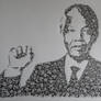 Nelson Mandela drawing - Work in progress