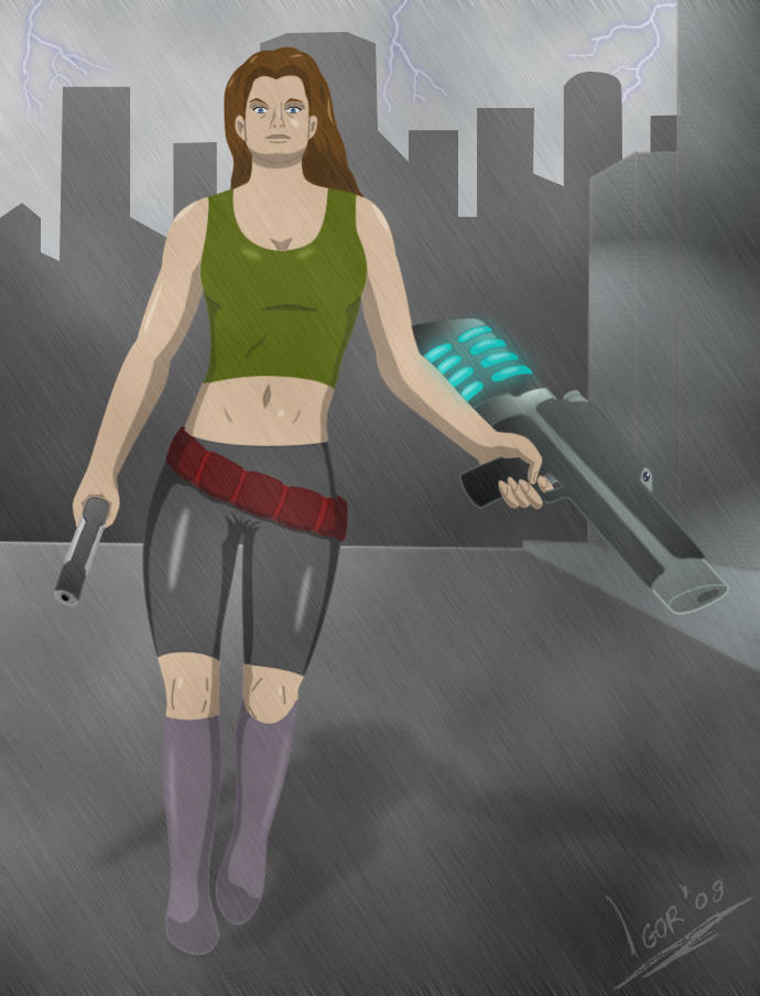 Tfghost Female Commando colored by GodNo1 on DeviantArt