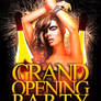 Free Grand Opening Party Flyer Template Vol.2