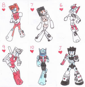Protectobot Playing Cards