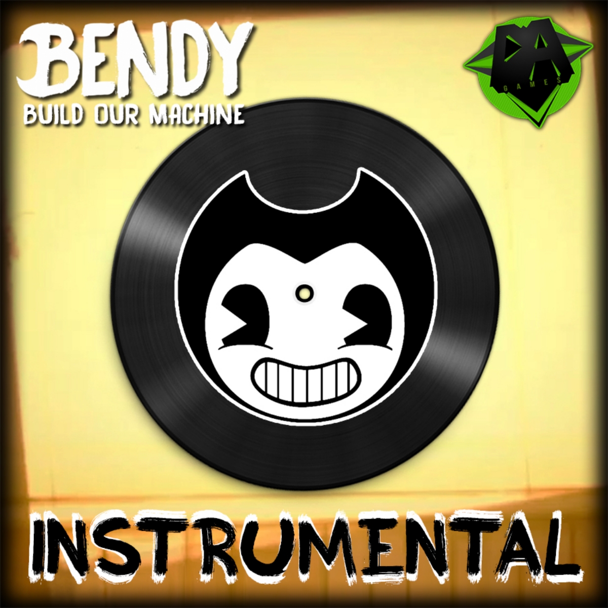 BENDY AND THE INK MACHINE SONG (Build Our Machine) LYRIC VIDEO - DAGames 