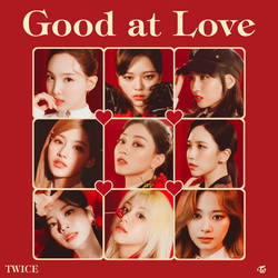 TWICE - Good at Love Album Cover