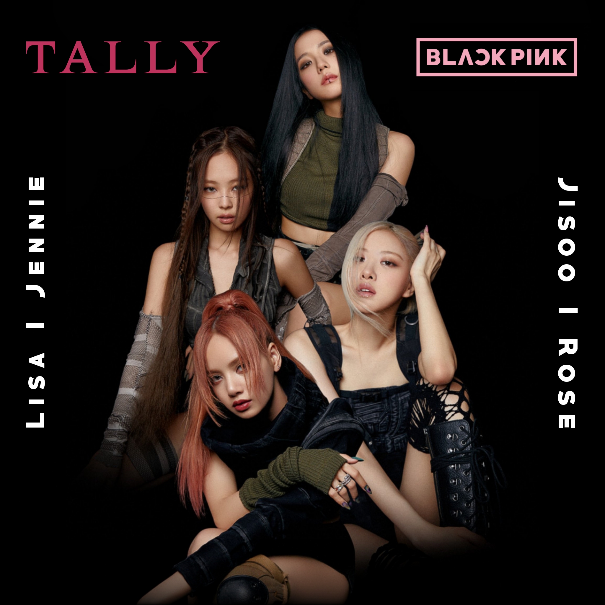 BLACKPINK - Tally Album Cover Art by Yizuz4ever on DeviantArt
