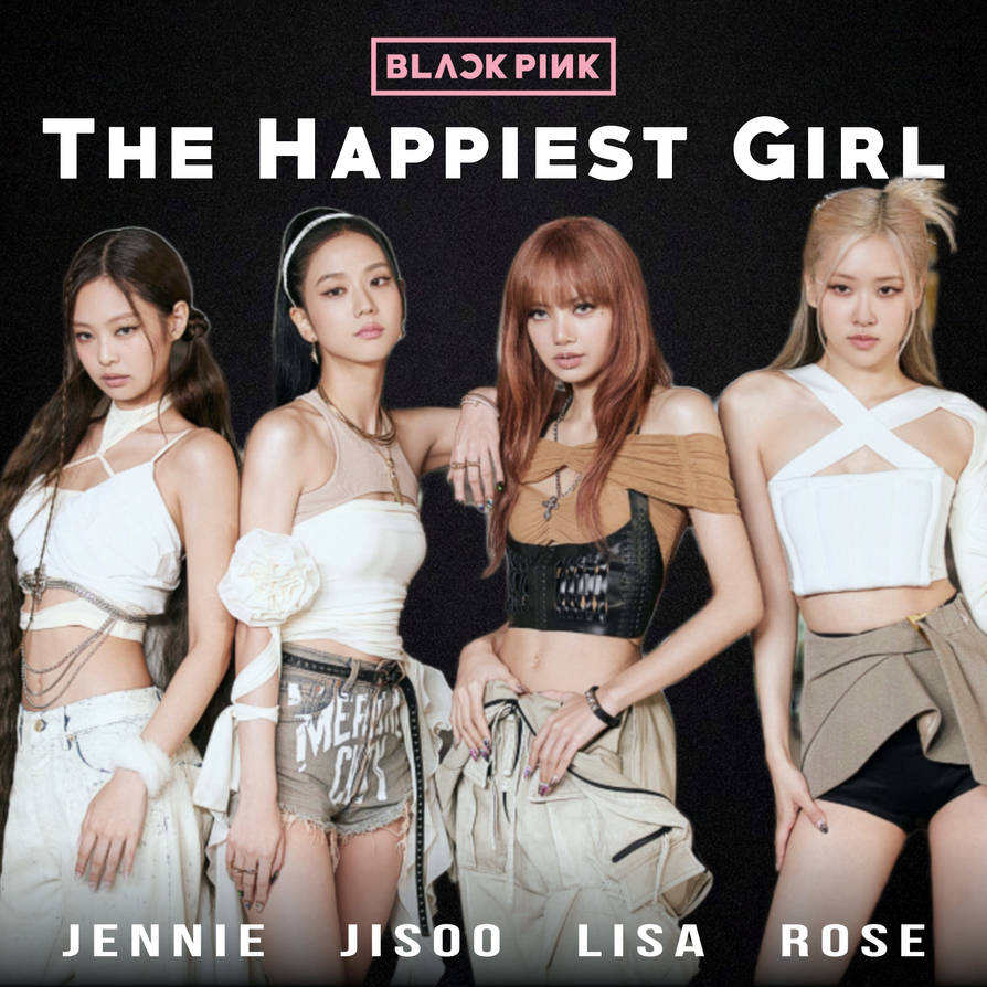 BLACKPINK - The Happiest Girl Album Cover Art by Yizuz4ever on DeviantArt