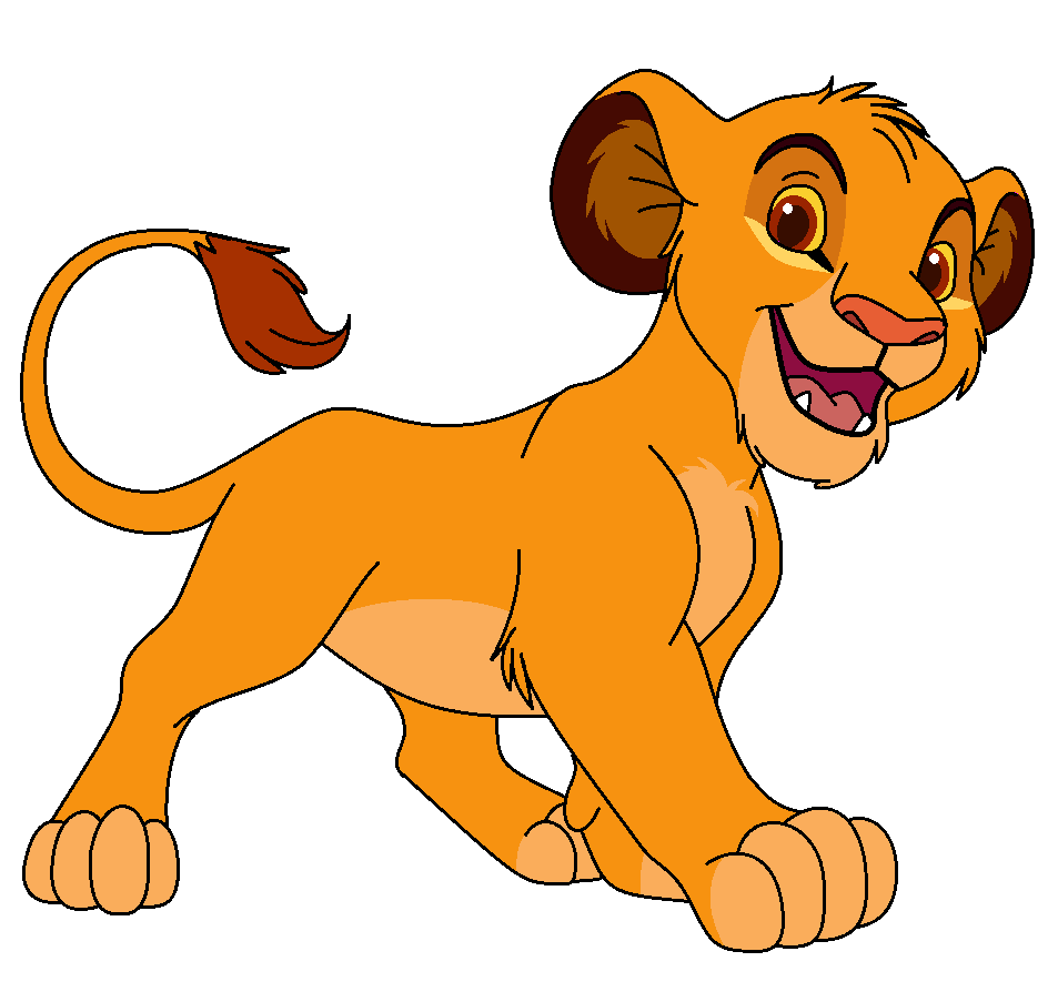 Simba Clipart Base by Teal-Quil on DeviantArt