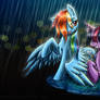 TwiDash in the rain