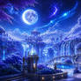 Misty Moon Wallpaper 003