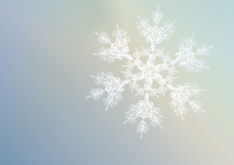 Snowflake - Xmas card design