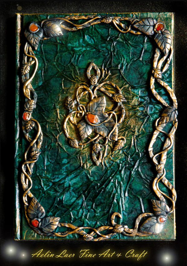 Celtic Journal Golden leaf