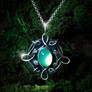 The Heart Of The Forest silver talisman