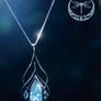 Sia Silver Talisman with Aquamarine